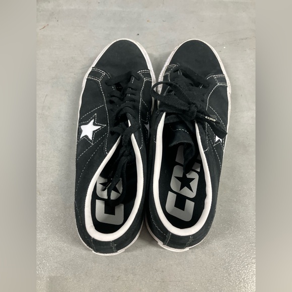 Converse One Star Pro Black & White Suede Skate Shoes m9.5,wo 11 - Picture 5 of 9